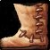 Dirty Leather Boots